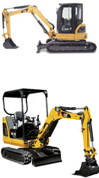 excavator rentals